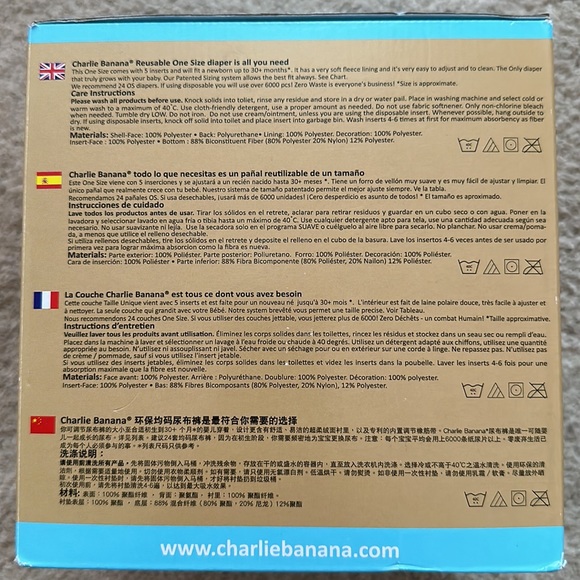 ❌SOLD❌ Cloth Diaper Bundle + Inserts - Picture 3 of 5